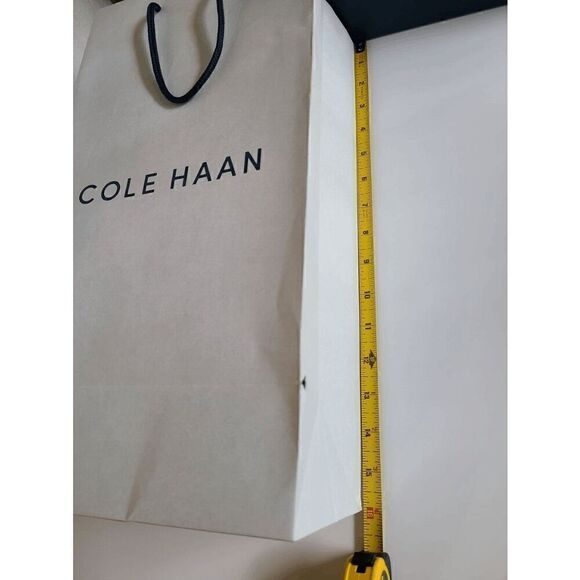 COLE HAAN Authentic Designer EMPTY Shoebox and Paper Bag Set - Picture 7 of 10